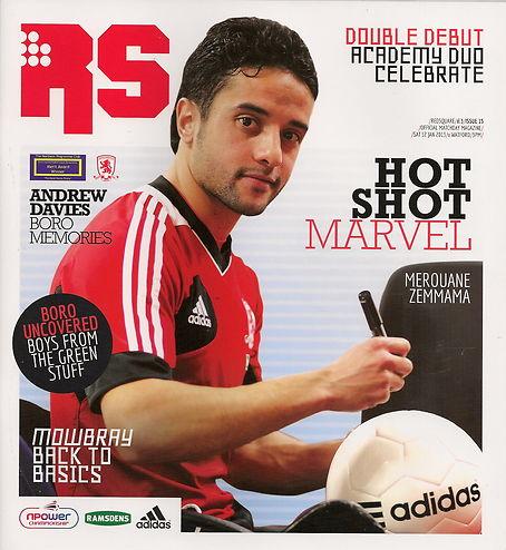 MIDDLESBROUGH v WATFORD 2012/13